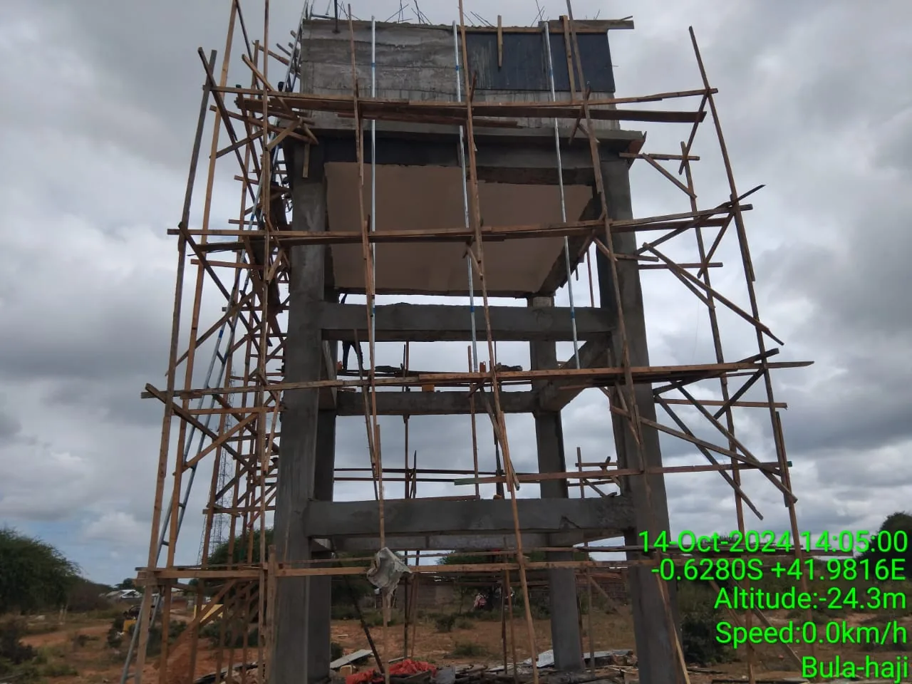 Completed tank structure